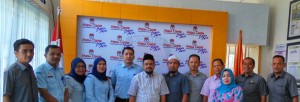Kanwil Kementerian Hukum dan HAM mengujungi KIP Kota Banda Aceh (Media Center KIP Kota Banda Aceh, 22/02/2016) – (Foto by : Media Center KIP Kota Banda Aceh)