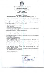 3. Pengumuman Pemantau Pilkada 2017 Kota Banda Aceh_001